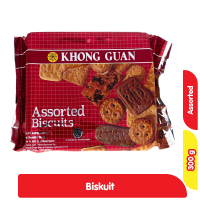 Promo Harga Khong Guan Assorted Biscuits 300 gr - Alfamart