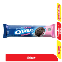 Promo Harga Oreo Biskuit Sandwich Strawberry 123 gr - Alfamart