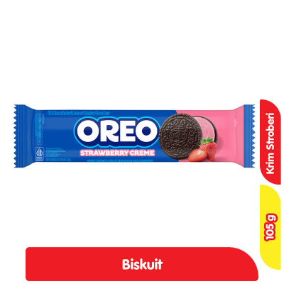 Promo Oreo Biskuit Sandwich Stroberi 105 g Alfamart