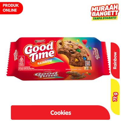 Promo Good Time Cookies Rainbow 72 g Alfamart