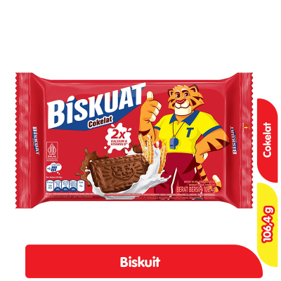 Promo Biskuat Biskuit Cokelat 106.4 g Alfamart