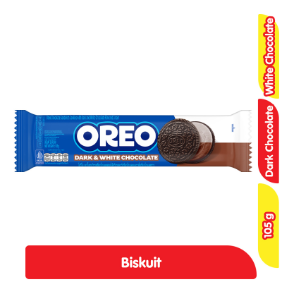 Promo Oreo Biskuit Sandwich Dark & White Chocolate 105 g Alfamart