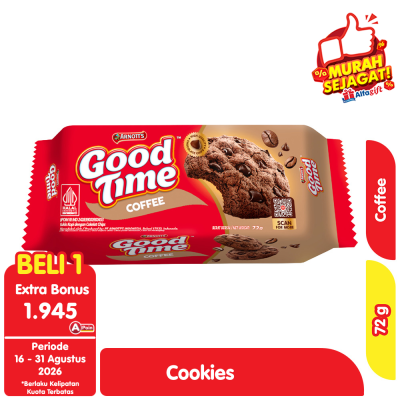 Promo Good Time Cookies Kopi 72 g Alfamart