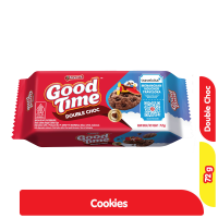 Promo Harga Good Time Cookies Chocochips Double Choc 72 gr - Alfamart