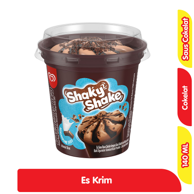 Promo Wall's Shaky Shake Es Krim Cokelat 140 ml Alfamart
