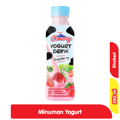 Promo Cimory Minuman Yogurt Stroberi 240 ml Alfamart