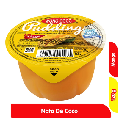 Promo Wong Coco Puding Mangga 120 g Alfamart