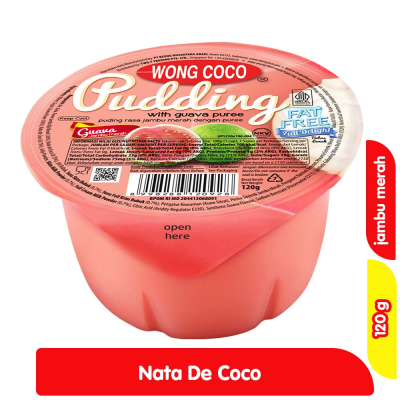 Promo Wong Coco Puding Jambu 120 g Alfamart