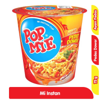 Promo Harga Indomie Pop Mie Instan Kuah Pedes Dower Ayam 75 gr - Alfamart
