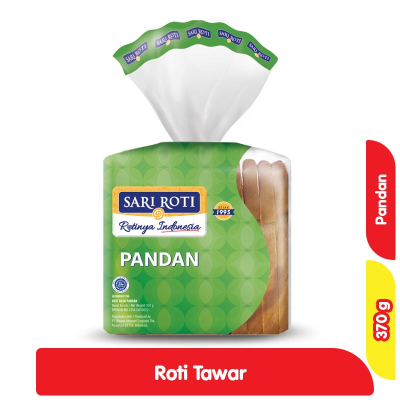 Promo Sari Roti Tawar Pandan 370 g Alfamart