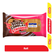 Promo Harga Sari Roti Manis Sobek Cokelat Strawberry 216 gr - Alfamart
