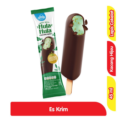 Campina Hula Hula Es Krim Kacang Hijau 45 ml