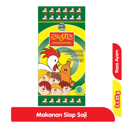 Promo Sozzis Sosis Siap Makan Ayam 75 g Alfamart