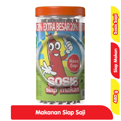 Promo So Nice Sosis Siap Makan Sapi 480 g Alfamart