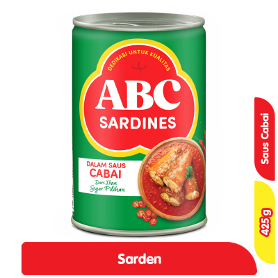 ABC Sarden Saus Cabai 425 g