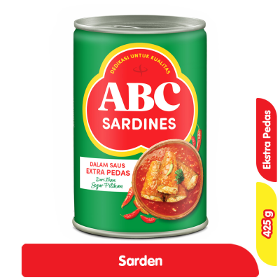 Promo ABC Sarden Saus Ekstra Pedas 425 g Alfamart