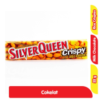 Promo Harga Silver Queen Chocolate Crispy 55 gr - Alfamart