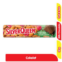 Promo Harga Silver Queen Chocolate Fruit & Nuts 58 gr - Alfamart