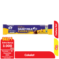 Promo Harga Cadbury Dairy Milk Cashew Nut 62 gr - Alfamart