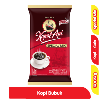 Promo Harga Kapal Api Kopi Bubuk Special Mix per 10 sachet 24 gr - Alfamart