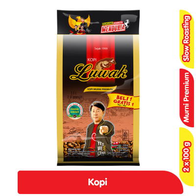 Promo Luwak Kopi Murni Premium 2 x 100 g Alfamart