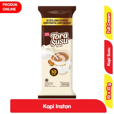 Promo TORABIKA Tora Susu Kopi Instan Full Cream Sachet 10 x 31 g Alfamart