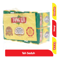 Promo Harga Tong Tji Teh Bubuk Premium Jasmine Tea per 10 pcs 9 gr - Alfamart