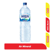 Promo Harga Aqua Air Mineral 1500 ml - Alfamart