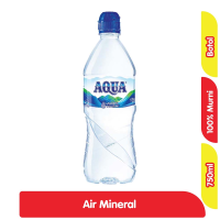 Promo Harga Aqua Air Mineral 750 ml - Alfamart