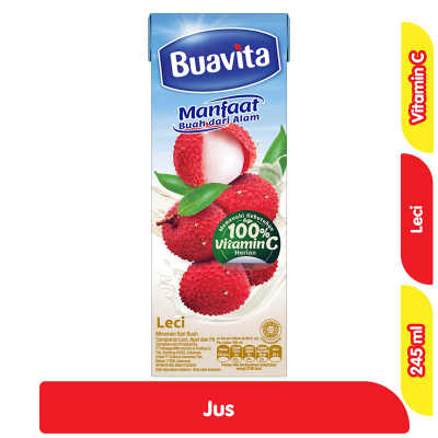 Promo Buavita Jus Buah Asli Leci 245 ml Alfamart