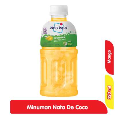 Promo Mogu Mogu Minuman Nata De Coco Rasa Mangga 320 ml Alfamart