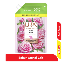 Promo Harga LUX Botanicals Body Wash Soft Rose 400 ml - Alfamart