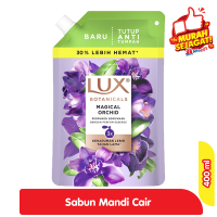 Promo Harga LUX Botanicals Body Wash Magical Orchid 400 ml - Alfamart
