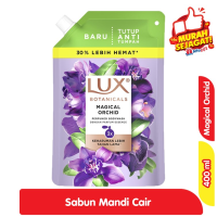 Promo Harga LUX Botanicals Body Wash Magical Orchid 400 ml - Alfamart