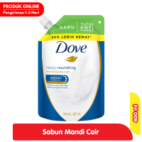Promo Harga Dove Body Wash Deeply Nourishing 400 ml - Alfamart