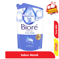 Promo Harga Biore Body Foam Beauty Pure Mild 450 ml - Alfamart