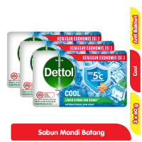 Promo Harga Dettol Bar Soap Cool 65 gr - Alfamart