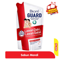 Promo Harga Biore Guard Body Foam Active Antibacterial 450 ml - Alfamart