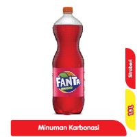 Promo Harga Fanta Minuman Soda Strawberry 1500 ml - Alfamart