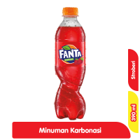 Promo Harga Fanta Minuman Soda Strawberry 390 ml - Alfamart