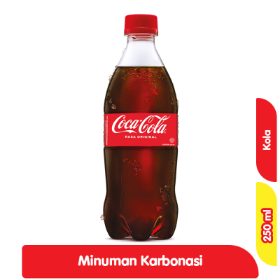 Promo Coca-Cola Original Minuman Soda Rasa Kola Botol 250 ml Alfamart
