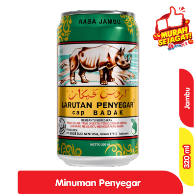 Promo Sinde Larutan Penyegar Cap Badak Jambu 320 ml Alfamart