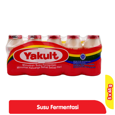 Promo Yakult Minuman Susu Fermentasi 5 x 65 ml Alfamart