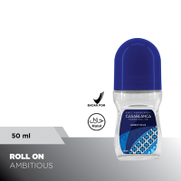 CASABLANCA Deodoran Roll On Men Ambitious Blue 50 ml