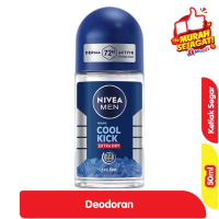 Promo Harga Nivea Men Deo Roll On Cool Kick 50 ml - Alfamart