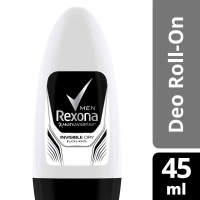 Rexona Men Deodorant Roll On Invisible Dry 45 ml