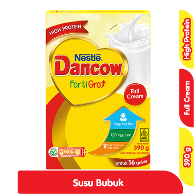 Promo Nestle Dancow FortiGro Susu Bubuk Full Cream 390 g Alfamart