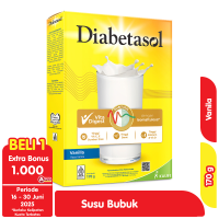 Promo Harga Diabetasol Special Nutrition for Diabetic Vanilla 180 gr - Alfamart