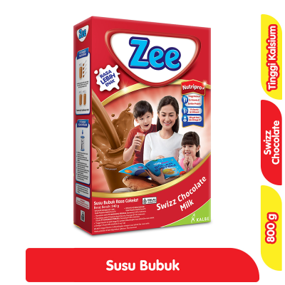 Promo Zee Nutripro Complex Susu Bubuk Rasa Swizz Cokelat 340 g Alfamart