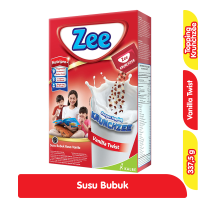 Promo Harga ZEE Susu Bubuk Vanilla Twist 350 gr - Alfamart